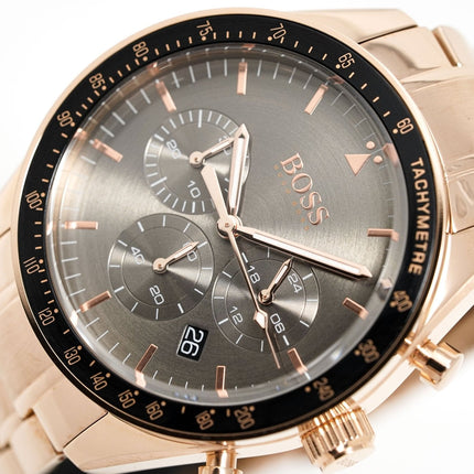 Hugo Boss Men's Watch Chronograph Trophy Rose Gold HB1513632