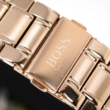 Hugo Boss Men's Watch Chronograph Trophy Rose Gold HB1513632