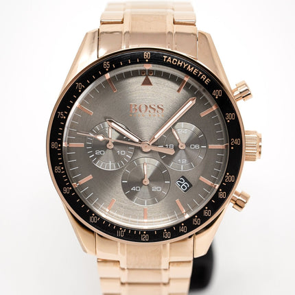 Hugo Boss Men's Watch Chronograph Trophy Rose Gold HB1513632