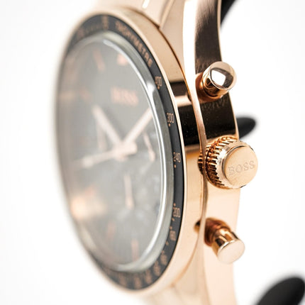 Hugo Boss Men's Watch Chronograph Trophy Rose Gold HB1513632