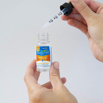 Hyalogic Synthovial Seven Hyaluronic Acid Liquid – Vegan Joint Support – 1 oz