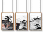 Oak Frame / A4 8.27 x 11.69 in / 21 x 29.7 cm / Satin Photo Paper 280 gsm