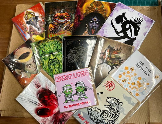 Greetings Cards  Mix Pack of 10 | Birthday Cards