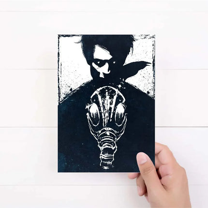 Sandman  | Greeting Card | Birthday Card | Black and White | I Am Hope