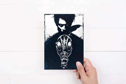 Sandman  | Greeting Card | Birthday Card | Black and White | I Am Hope