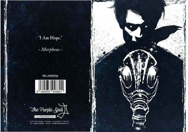 Sandman  | Greeting Card | Birthday Card | Black and White | I Am Hope