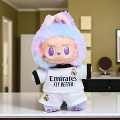 Football Labuubu Outfit Handmade Doll Clothes &amp; Accessories | 17cm Popmart Labubu Player Kit