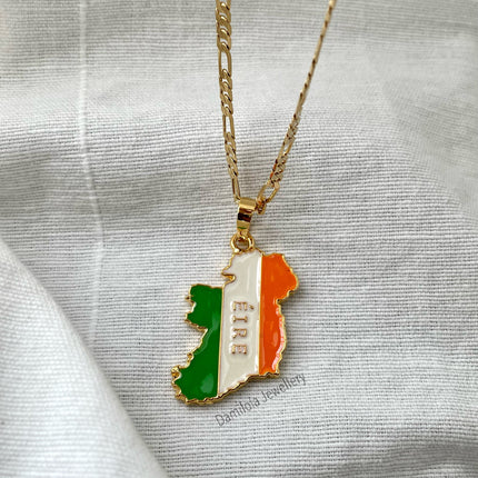 Ireland Flag 🇮🇪 - Gold/Silver