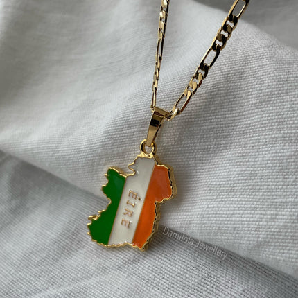 Ireland Flag 🇮🇪 - Gold/Silver