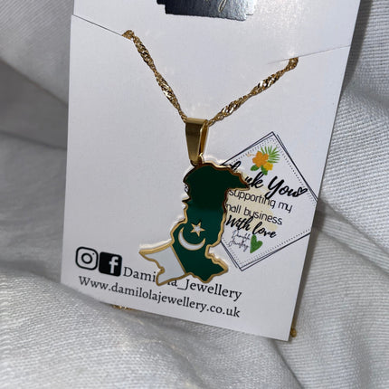 Pakistan Flag Necklace 🇵🇰