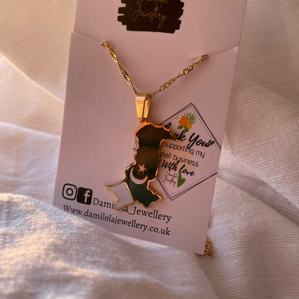 Pakistan Flag Necklace 🇵🇰