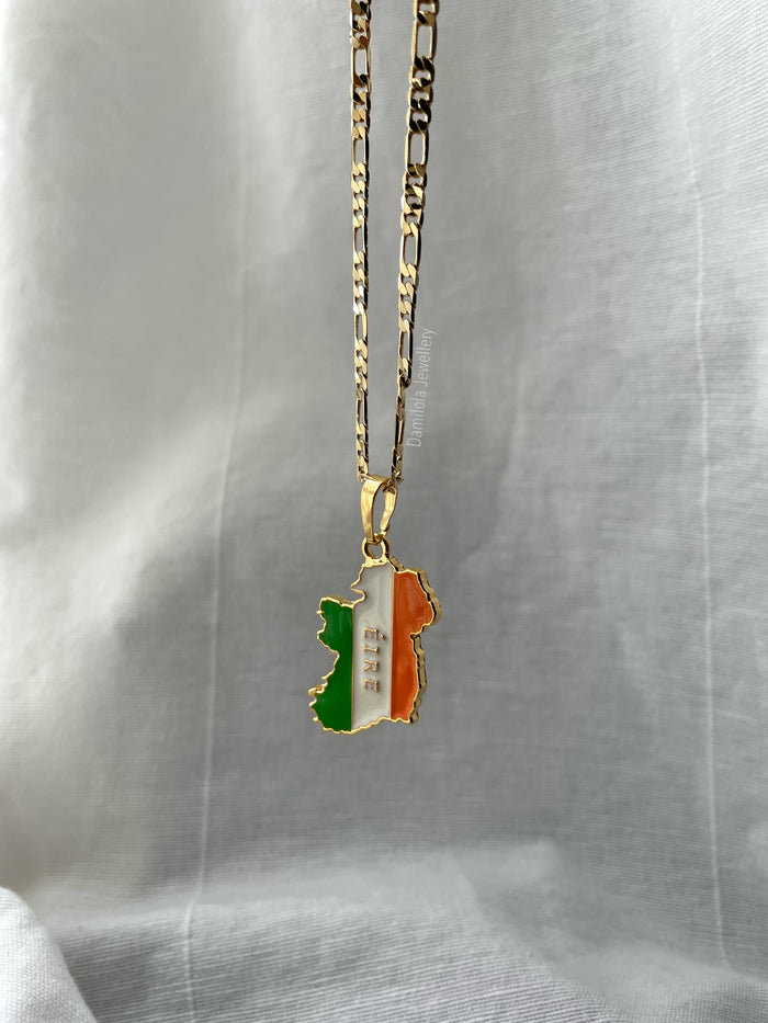 Ireland Flag 🇮🇪 - Gold/Silver