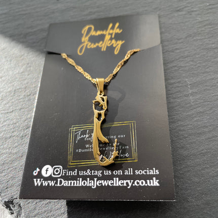 Bermuda Map Necklace🇧🇲 - Gold/Silver