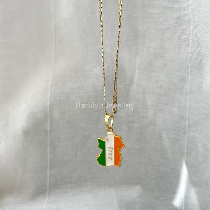 Ireland Flag 🇮🇪 - Gold/Silver