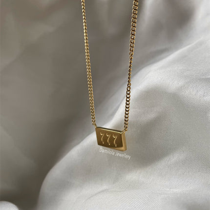 Angel Numbers Necklace