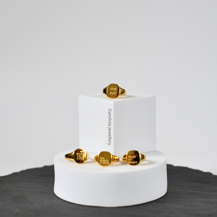 “Stay Soft” Ring