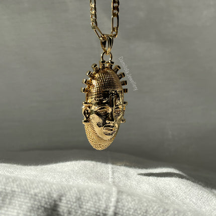 The Benin Mask - Gold/Silver/Black