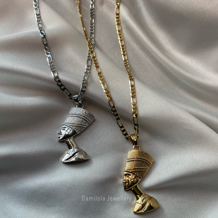 'Queen Nefertiti' - Gold/Silver