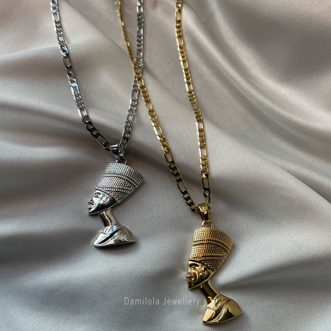 'Queen Nefertiti' - Gold/Silver