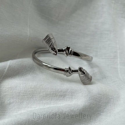 Queen Nefertiti Bangle - Gold/Silver/Black