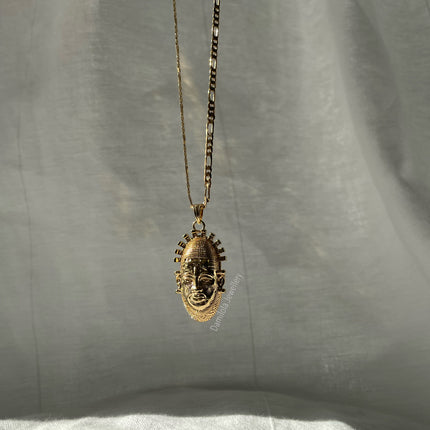 The Benin Mask - Gold/Silver/Black