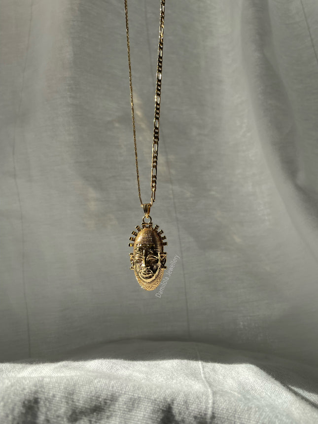 The Benin Mask - Gold/Silver/Black