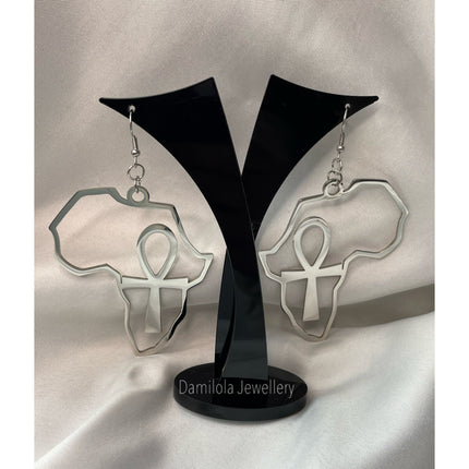 ‘Ankh a Africa’ Earrings - 3/7cm