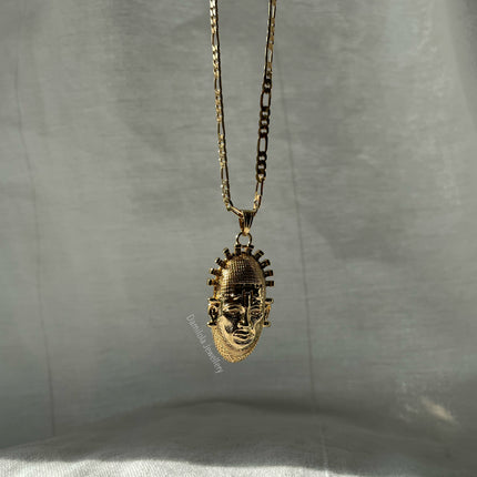 The Benin Mask - Gold/Silver/Black