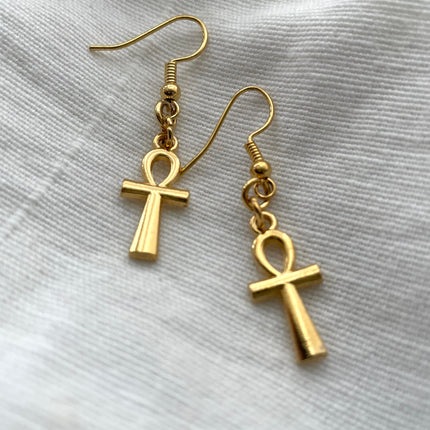 Ankh Earrings