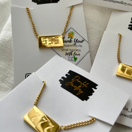 Angel Numbers Necklace