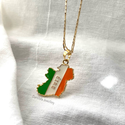 Ireland Flag 🇮🇪 - Gold/Silver