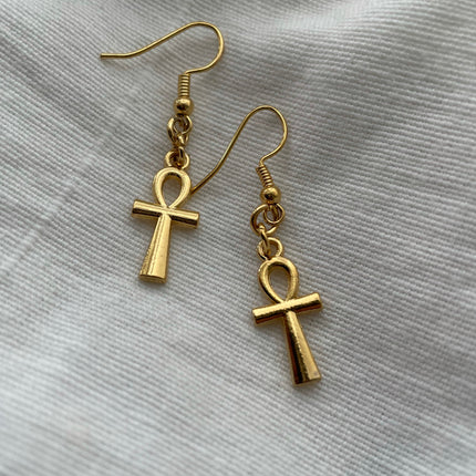 Ankh Earrings