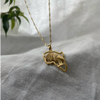 With Africa / 45cm / Gold
