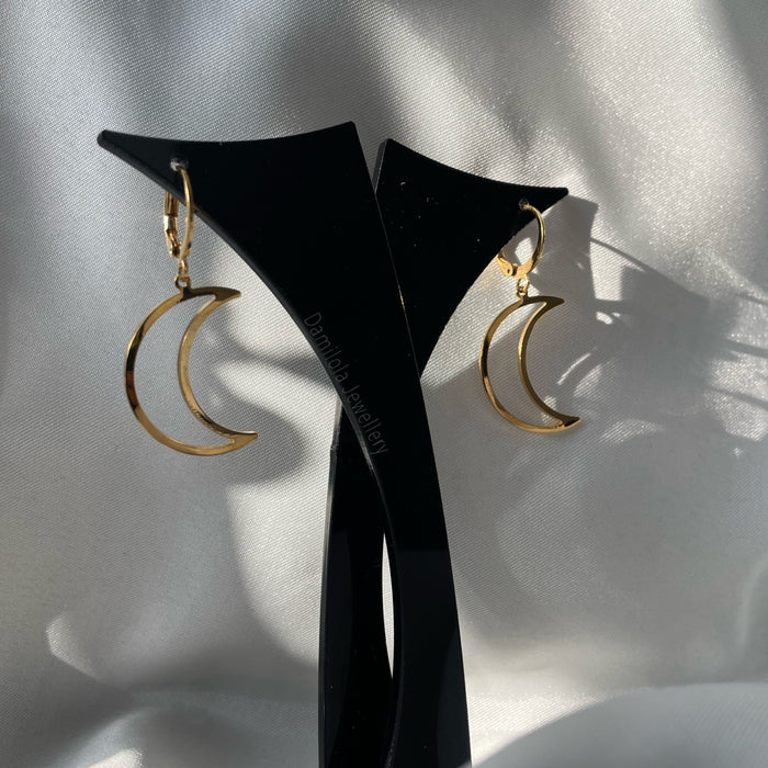 Crescent Moon Earrings🌙