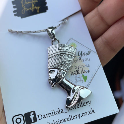 'Queen Nefertiti' - Gold/Silver