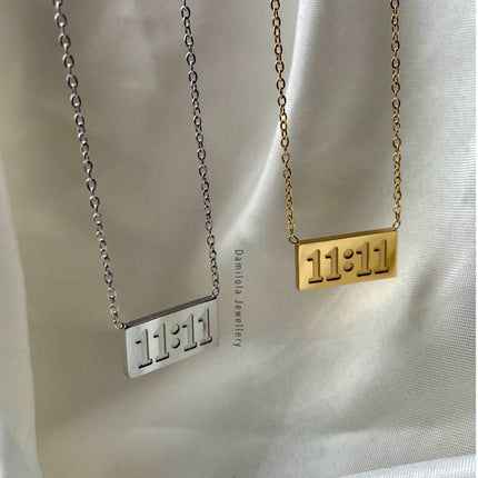 11:11 Necklace - Gold/Silver