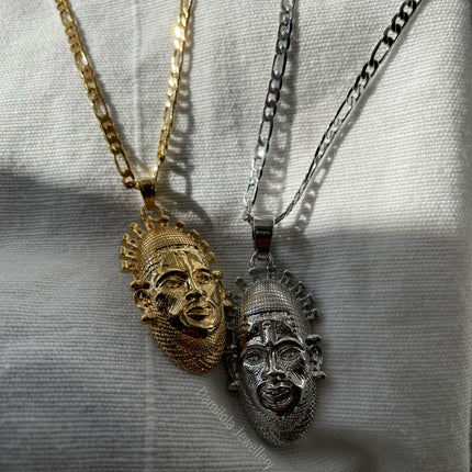 The Benin Mask - Gold/Silver/Black