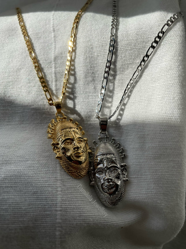 The Benin Mask - Gold/Silver/Black