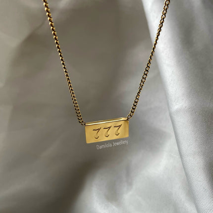 Angel Numbers Necklace