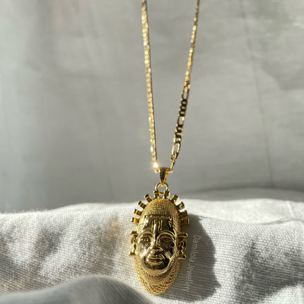 The Benin Mask - Gold/Silver/Black