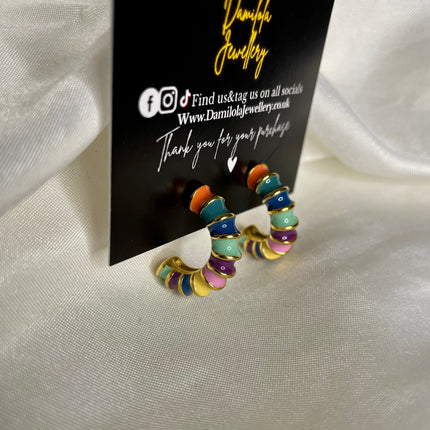 Small Spectrum ‘Solange’ Hoops