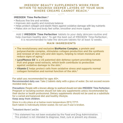 Imedeen Time Perfection - Anti-Aging Skincare Supplement | 60 Count