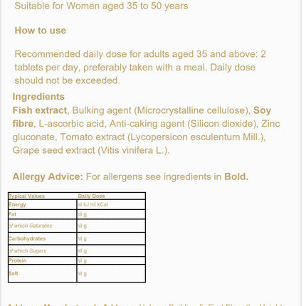 IMEDEEN Time Perfection Tabs 120's - Anti-Ageing Skincare Tablets