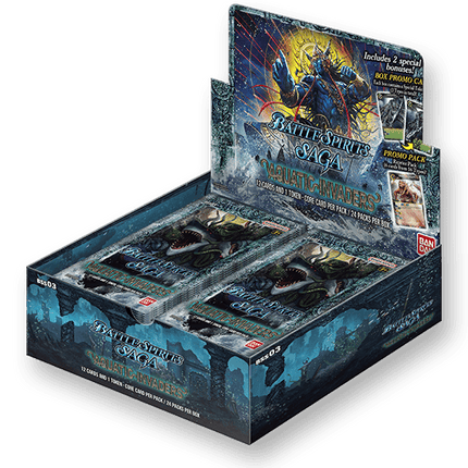 Battle Spirits Saga TCG: Aquatic Invaders - Booster Box (24 Sealed Packs)