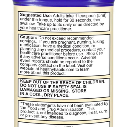 Healthy Habits Silver Defense Nano Silver Immune Support