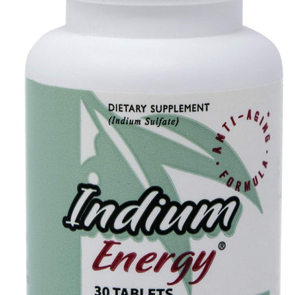 Indium Energy - All-Natural Anti-Aging & Energy Support (30 Count) | EAST PARK Research