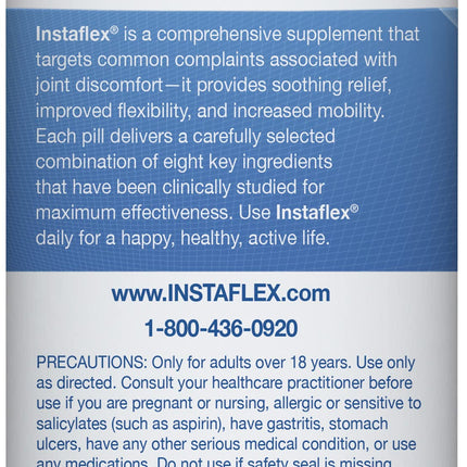 Instaflex Joint Support – Clinically Studied Blend for Flexible Joints, 90 Capsules