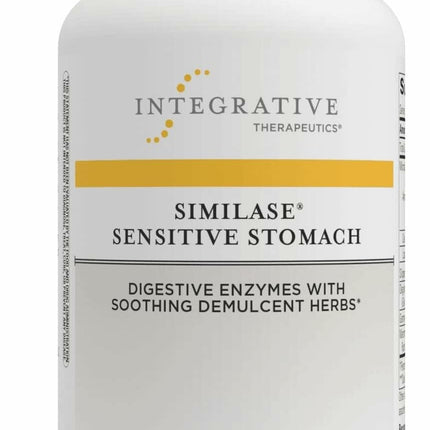 Integrative Therapeutics Similase Sensitive Stomach - Dairy-Free, Vegan - 180 Capsules (90 Servings)
