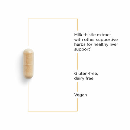 Integrative Therapeutics Super Milk Thistle X – Liver Health Support, 120 Capsules