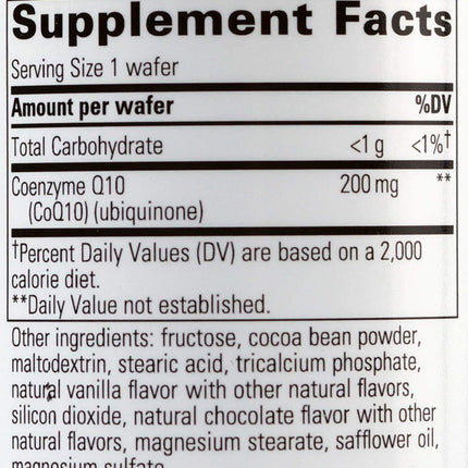 Vitaline CoQ10 200 mg – Brain & Heart Health (Chocolate, 30 Servings)